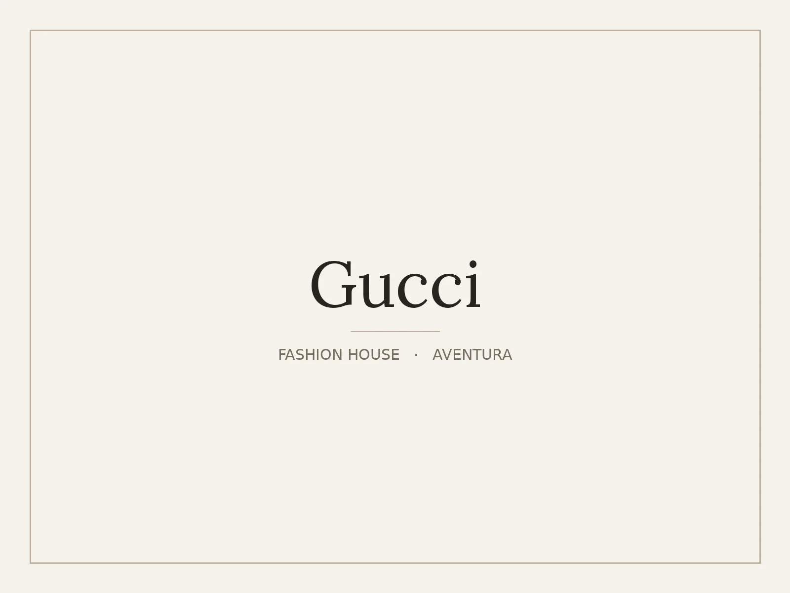 Gucci, Aventura