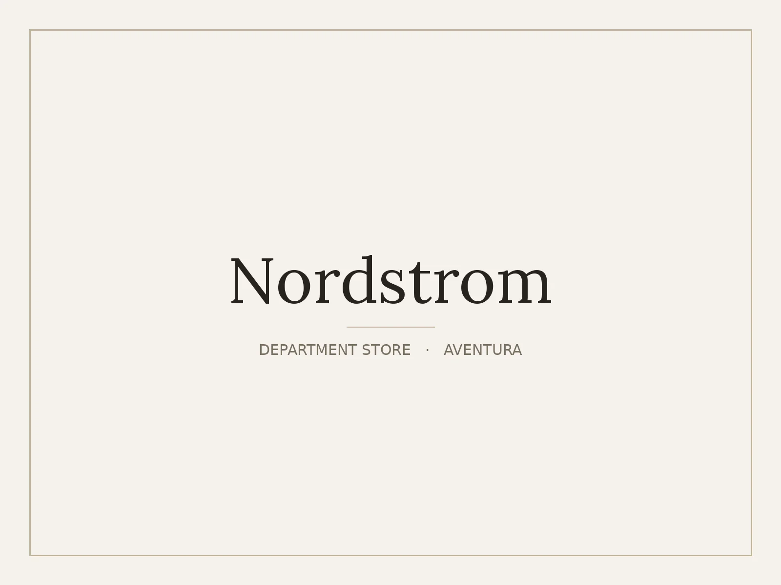 Nordstrom, Aventura